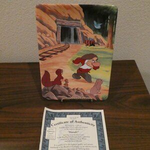 SALE - Snow White and the Seven Dwarfs “Humph!” Collector’s Plate - SALE